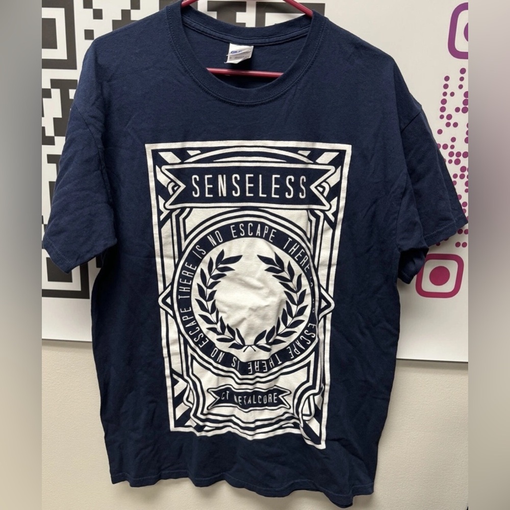 Senseless - CT Metalcore / There Is No The Escape Large Shirt On Gildan CTHC